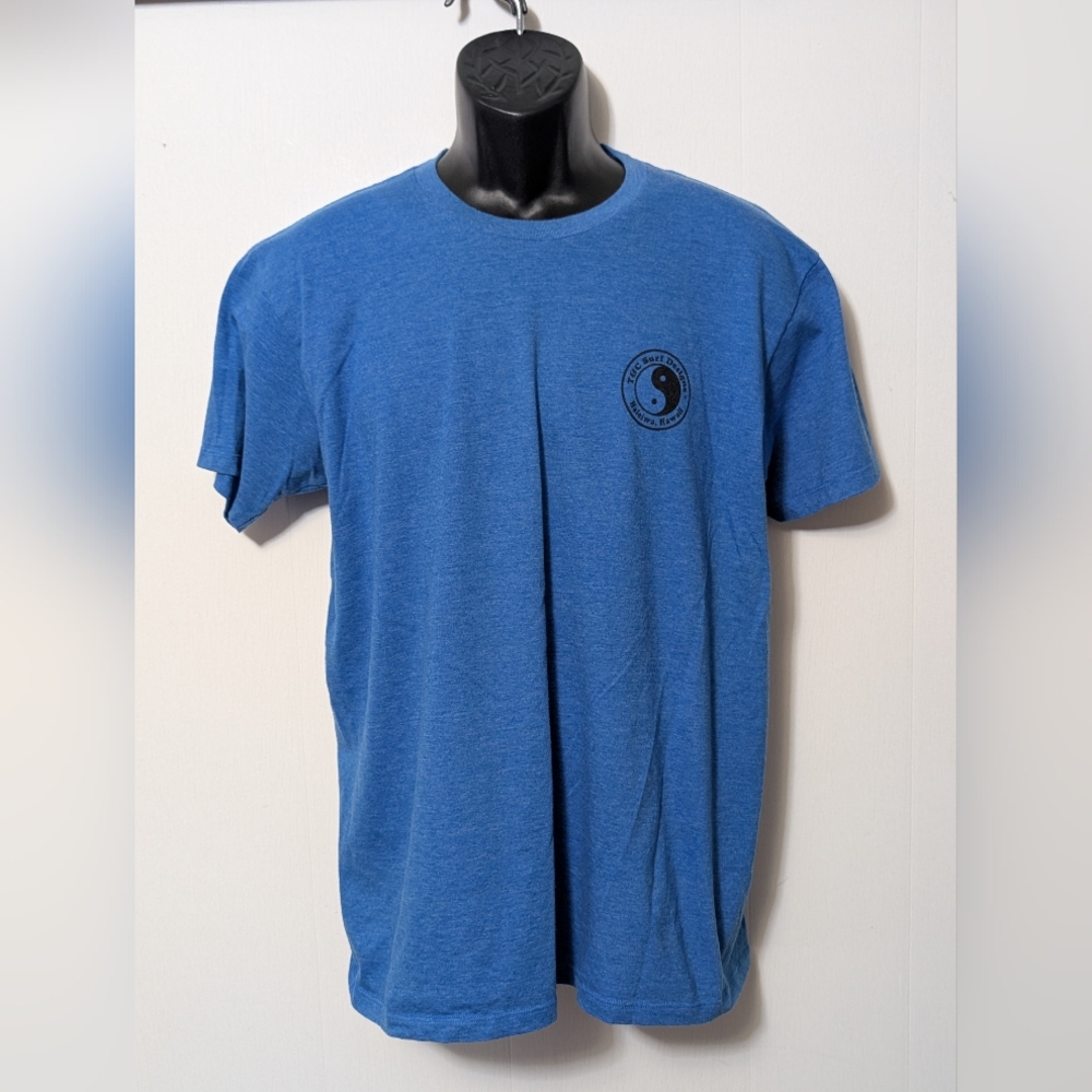 Men's T&C Surf Shop Hawaii North Shore Blue T-shirt Size Large